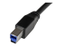 USB3SAB5M - StarTech Aktiv USB 3.0 USB-A till USB-B-kabel - Närbild