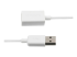 USBEXTPAA1MW - StarTech.com 1m White USB 2.0 Extension Cable Cord - Flera vinklar
