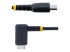 R2CCR-30C-USB-CABLE - StarTech.com 1ft (30cm) USB C Charging Cable Right Angle, 60W PD 3A, Heavy Duty Fast Charge USB-C Cable, USB 2.0 Type-C, Durable and Rugged Aramid Fiber, S20/iPad/Pixel - Framsidan