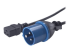 AP9876 - APC - Strömkabel - IEC 60320 C19 till IEC 60309 (hane) - Närbild
