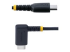 R2CCR-2M-USB-CABLE - StarTech.com 6ft (2m) USB C Charging Cable Right Angle, 60W PD 3A, Heavy Duty Fast Charge USB-C Cable, USB 2.0 Type-C, Durable and Rugged Aramid Fiber, S20/iPad/Pixel - Framsidan