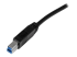 USB3CAB2M - StarTech.com 2m 6 ft Certified SuperSpeed USB 3.0 A to B Cable Cord - Närbild