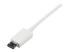 USBPAUB50CMW - StarTech.com 0.5m White Micro USB Cable Cord - Närbild