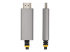136B-USBC-HDMI213M - StarTech.com 10ft (3m) USB-C to HDMI Adapter Cable, 8K 60Hz, 4K 144Hz, HDR10, USB Type-C to HDMI 2.1 Video Converter Cable, USB-C DP Alt Mode/USB4/Thunderbolt 3/4 Compatible - Flera vinklar