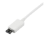 USBPAUB2MW - StarTech.com 2m White Micro USB Cable Cord - Närbild