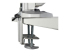 ARMSLIMDUOS - StarTech.com Desk Mount Dual Monitor Arm with USB & Audio, Grommet/Desk Clamp VESA Mount for up to 32 inch Displays, 2x USB, 2x 3.5mm audio, Ergonomic Full Motion Dual Monitor Arm, Silver - Närbild