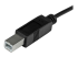 USB2CB1M - StarTech.com USB 2.0 USB-C till USB-B-kabel - Höger vinkel
