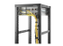 CMHOOK1UN5PK - StarTech.com 5-Pack 1U Vertical Cable Management D-Ring Hooks, Cable Manager For 19" Server Racks/Cabinets, Network Rack Wire Organizers, Cable Guide Rings - Höger vinkel