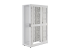 AR3355W - APC NetShelter SX Cabinet with Sides - Höger vinkel
