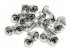 CABSCREWSM6 - StarTech.com 50 Pkg M6 Mounting Screws for Server Rack Cabinet (CABSCREWSM6) - Flera vinklar