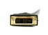 HDMIDVIMM6 - StarTech.com 6ft (1.8m) HDMI to DVI Cable, DVI-D to HDMI Display Cable (1920x1200p), Black, 19 Pin HDMI Male to DVI-D Male Cable Adapter, Digital Monitor Cable, M/M, Single Link - Närbild
