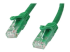 N6PATCH75GN - StarTech.com 75ft CAT6 Ethernet Cable, 10 Gigabit Snagless RJ45 650MHz 100W PoE Patch Cord, CAT 6 10GbE UTP Network Cable w/Strain Relief, Green, Wiring is UL Certified/TIA - Höger vinkel