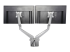 ARMSLIMDUOS - StarTech.com Desk Mount Dual Monitor Arm with USB & Audio, Grommet/Desk Clamp VESA Mount for up to 32 inch Displays, 2x USB, 2x 3.5mm audio, Ergonomic Full Motion Dual Monitor Arm, Silver - Tillbaka