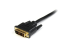 HDMIDVIMM6 - StarTech.com 6ft (1.8m) HDMI to DVI Cable, DVI-D to HDMI Display Cable (1920x1200p), Black, 19 Pin HDMI Male to DVI-D Male Cable Adapter, Digital Monitor Cable, M/M, Single Link - Närbild