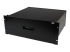 4UDRAWER - StarTech.com 4U Black Steel Storage Drawer for 19in Racks and Cabinets - Vänster vinkel