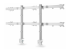 6-MONITOR-ARM-A - STARTECH Six-Monitor Desk Mount/Max 32 - Tillbaka
