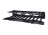 AR8606 - APC Horizontal Cable Manager Single-Sided with Cover - Höger vinkel