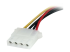 LP4SATAFM6IN - StarTech.com 6in SATA to LP4 Power Cable Adapter - Närbild