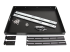 SLIDESHELFD - StarTech.com 1U Sliding Server Rack Mount Keyboard Shelf Tray - Framsidan